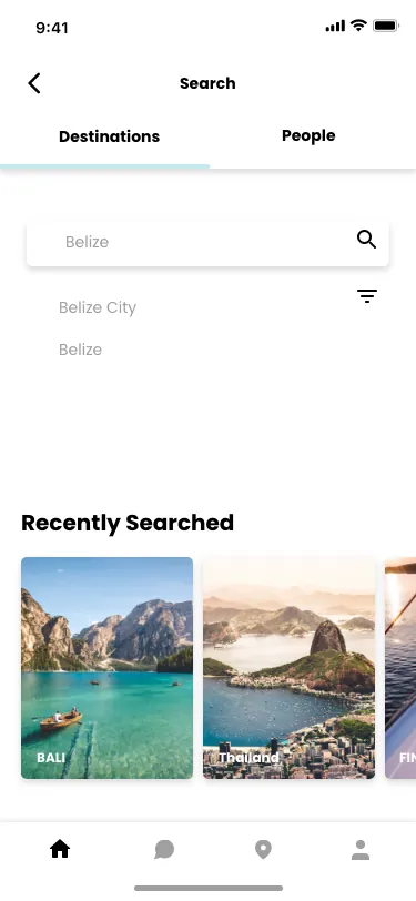 Search, final design.